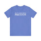 Just a kid from Preston Unisex Jersey Short Sleeve T-Shirt