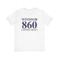 Windsor 860 Connecticut Unisex Jersey Short Sleeve Tee