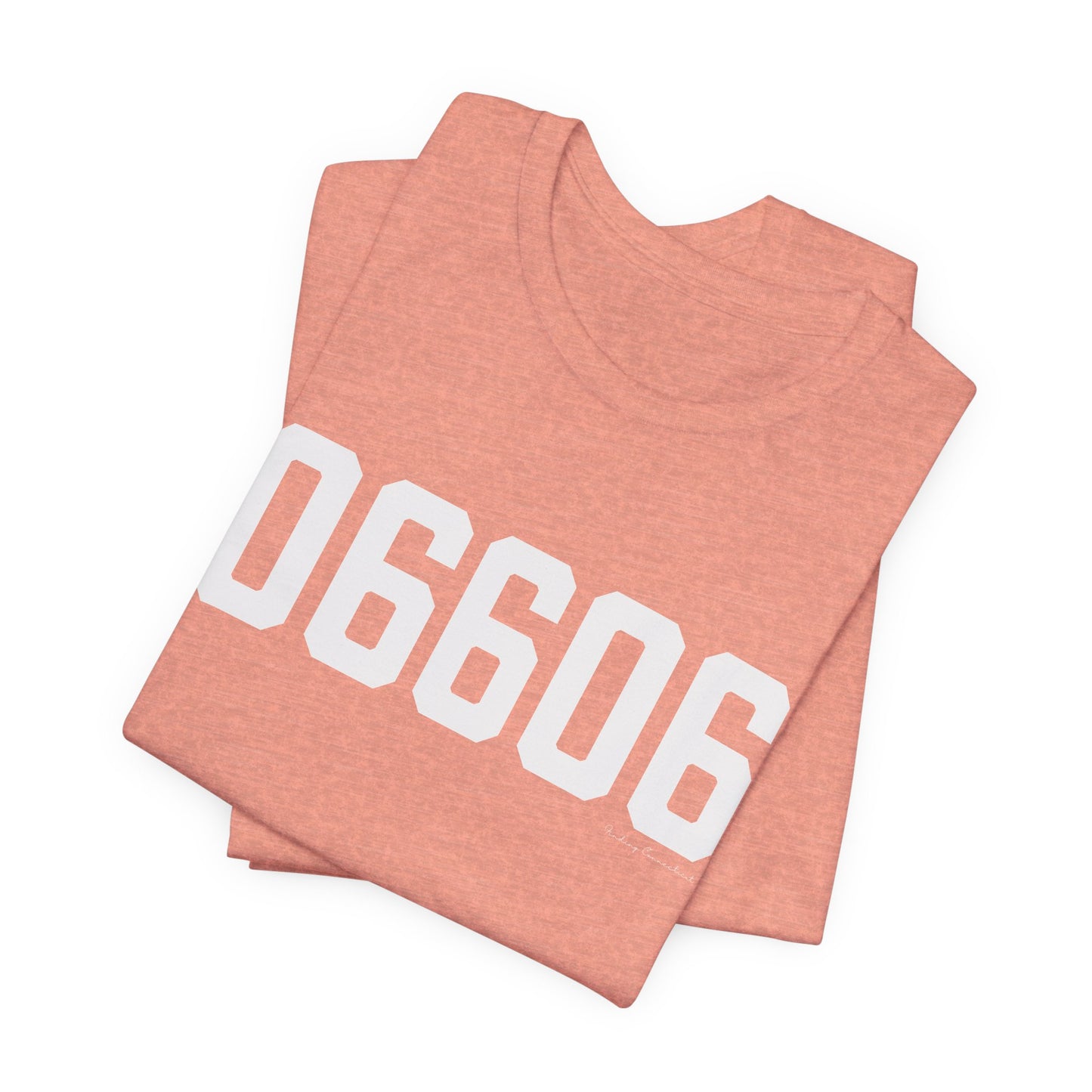 06606 Bridgeport CT Zip Code Unisex Jersey Short Sleeve T-Shirt