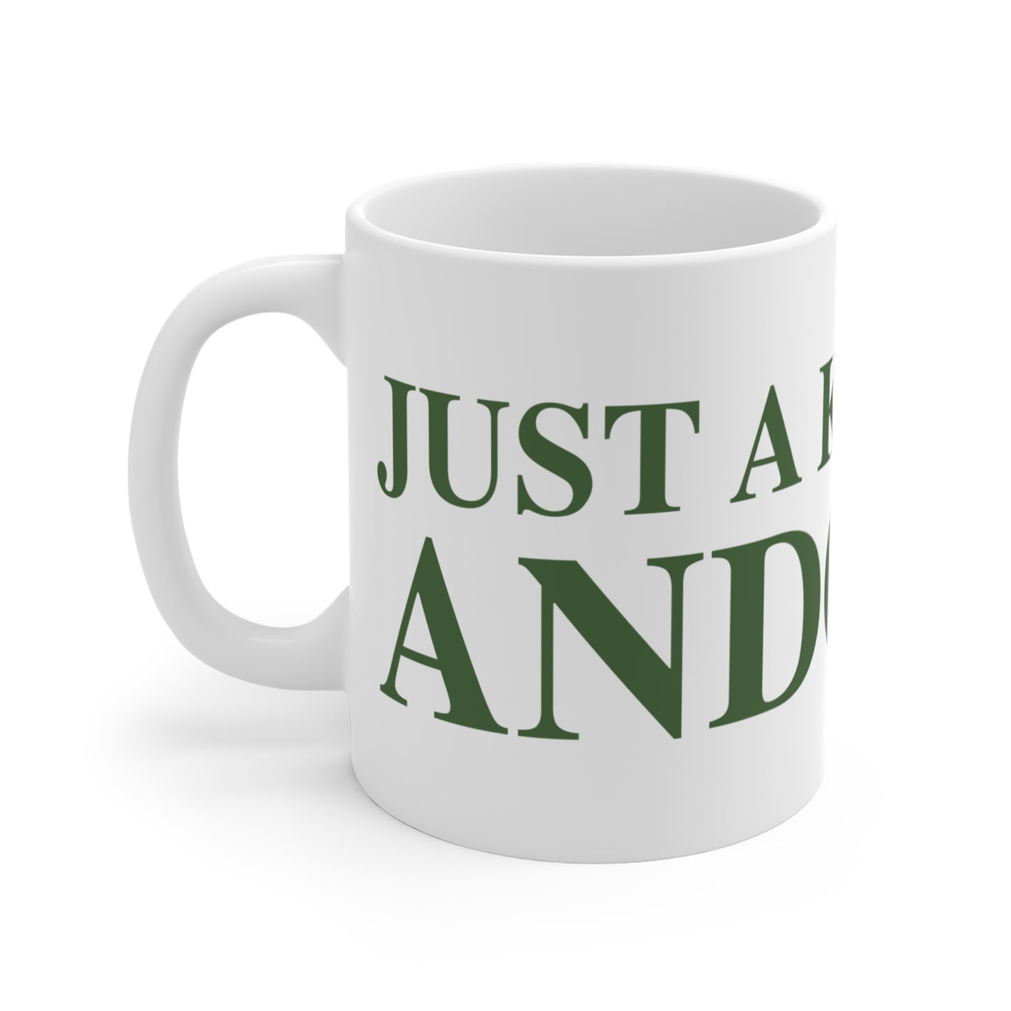 Just a kid from Andover Mug 11oz