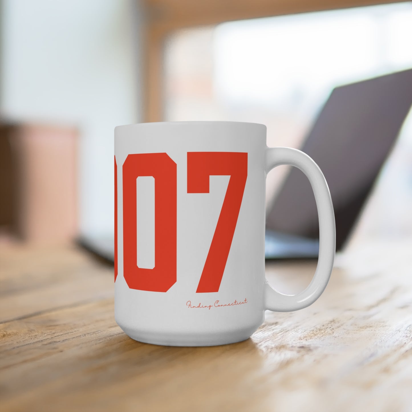 06907 Stamford Connecticut Zip Code Mug 15oz