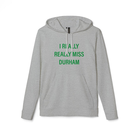 I Really Really Miss Durham adidas® Unisex Fleece Hoodie