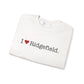 I Heart Ridgefield. Unisex Heavy Blend™ Crewneck Sweatshirt
