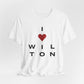 Wilton Vision Unisex Jersey Short Sleeve T-Shirt