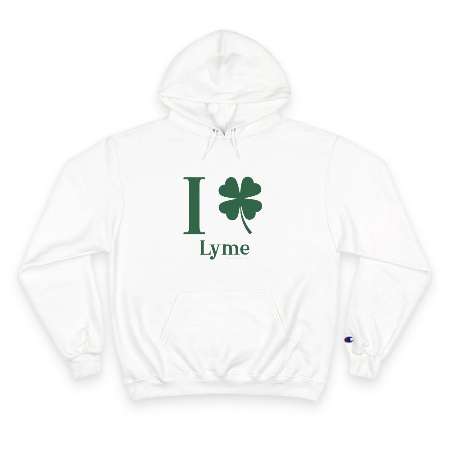 I Clover Lyme Champion Hoodie