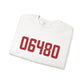 06480 Portland Connecticut Zip Code Unisex Heavy Blend™ Crewneck Sweatshirt