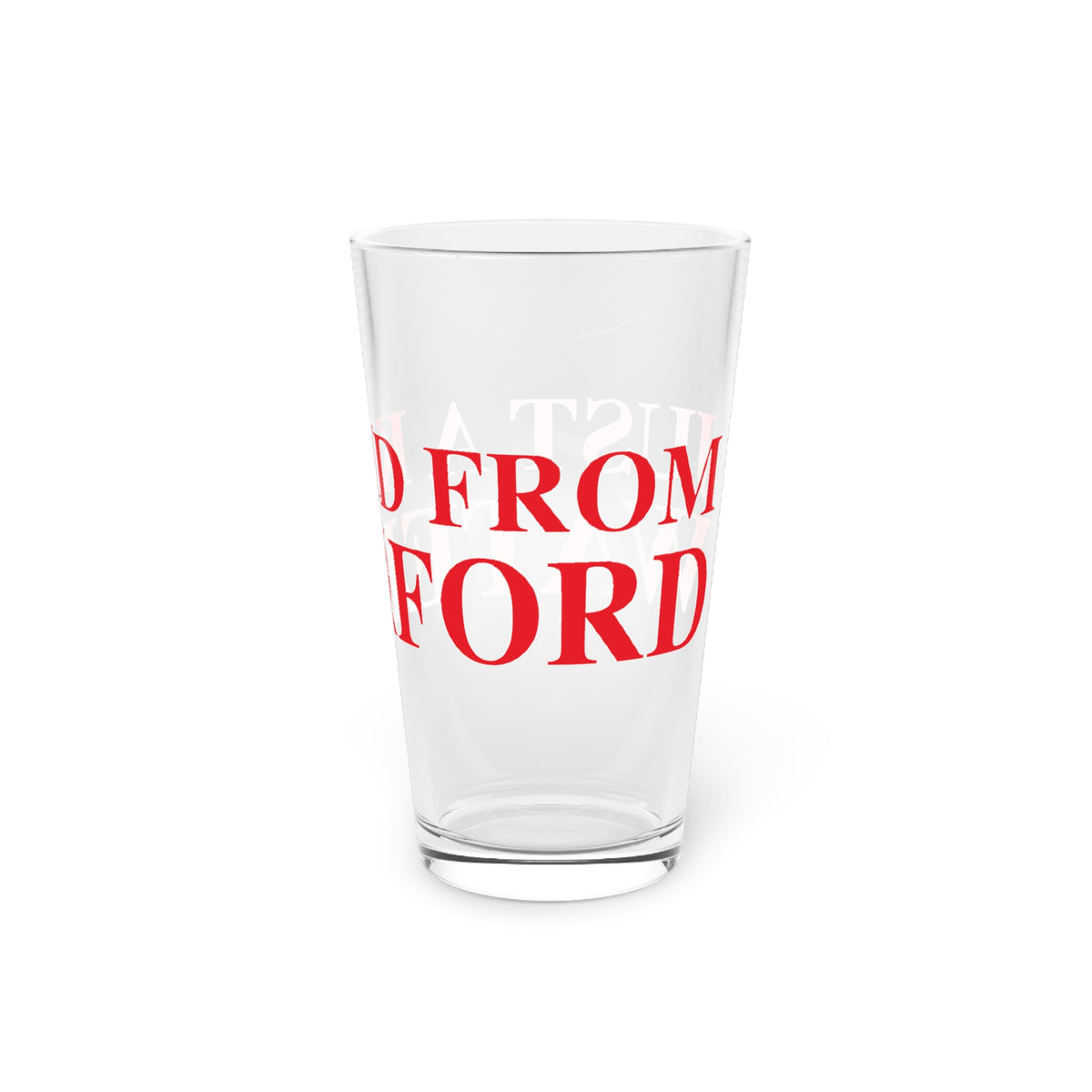 Just a kid from Waterford Pint Glass, 16oz