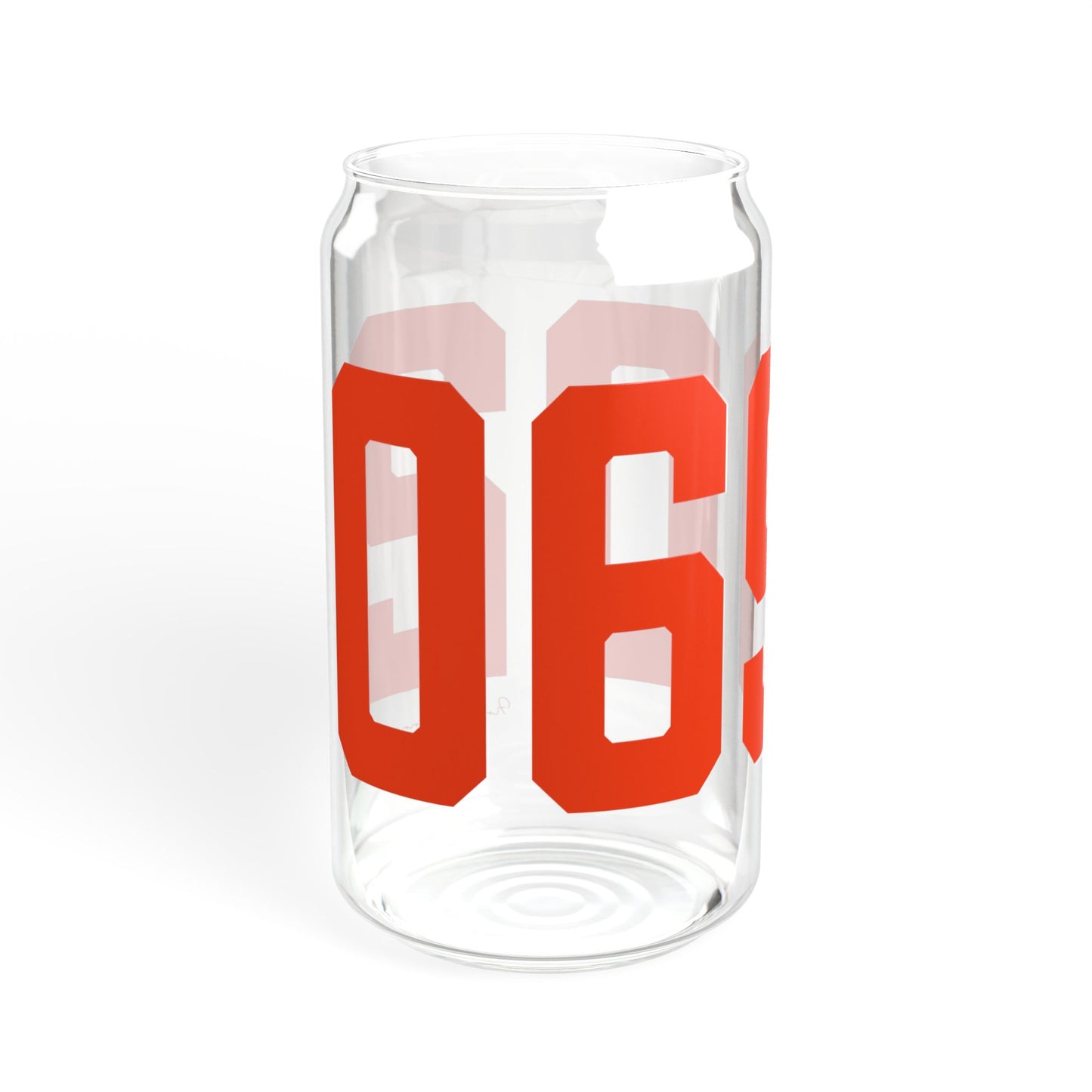 06902 Stamford Connecticut Zip Code Sipper Glass, 16oz