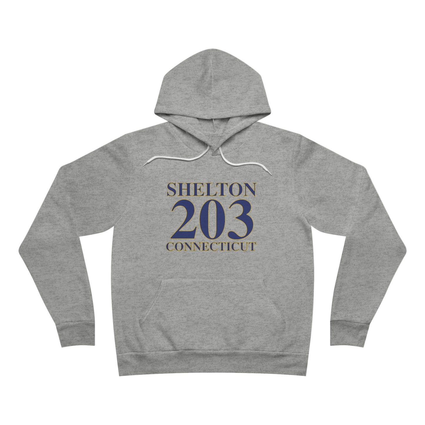 Shelton 203 Connecticut Unisex Sponge Fleece Pullover Hoodie