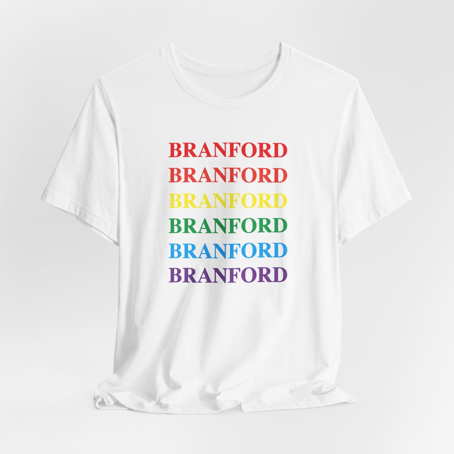 Branford Pride Unisex Jersey Short Sleeve Tee