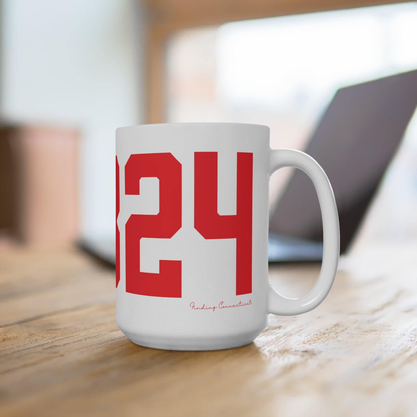 06824 Fairfield Connecticut Zip Code Mug 15oz