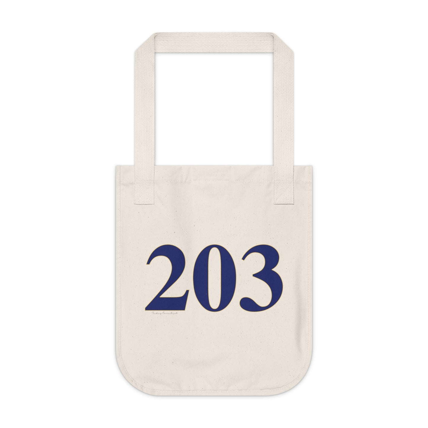 203 Organic Canvas Tote Bag