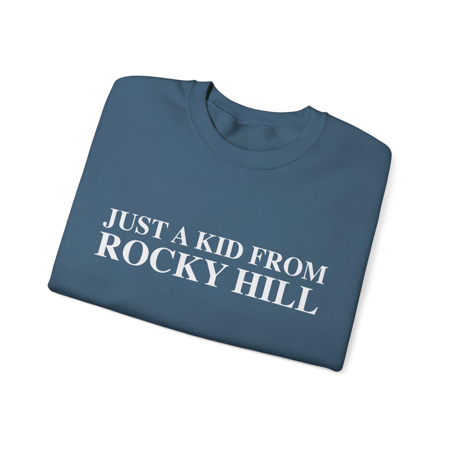 Just a kid from Rocky Hill Unisex Heavy Blend™ Crewneck Sweatshirt