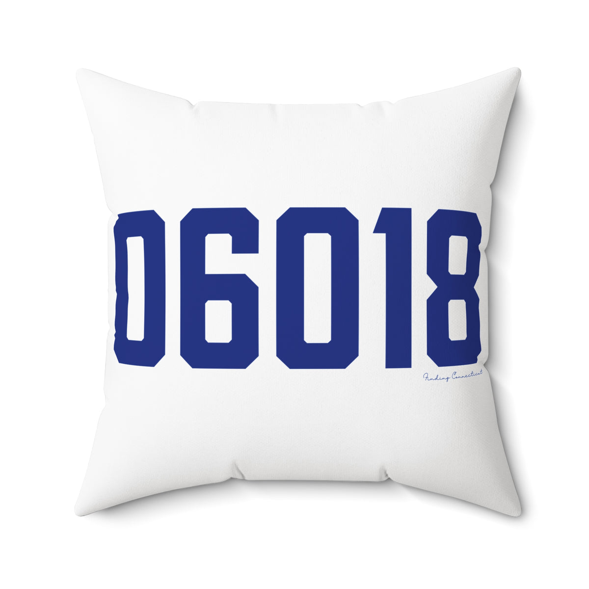 06018 North Canaan Connecticut Zip Code Polyester Square Pillow