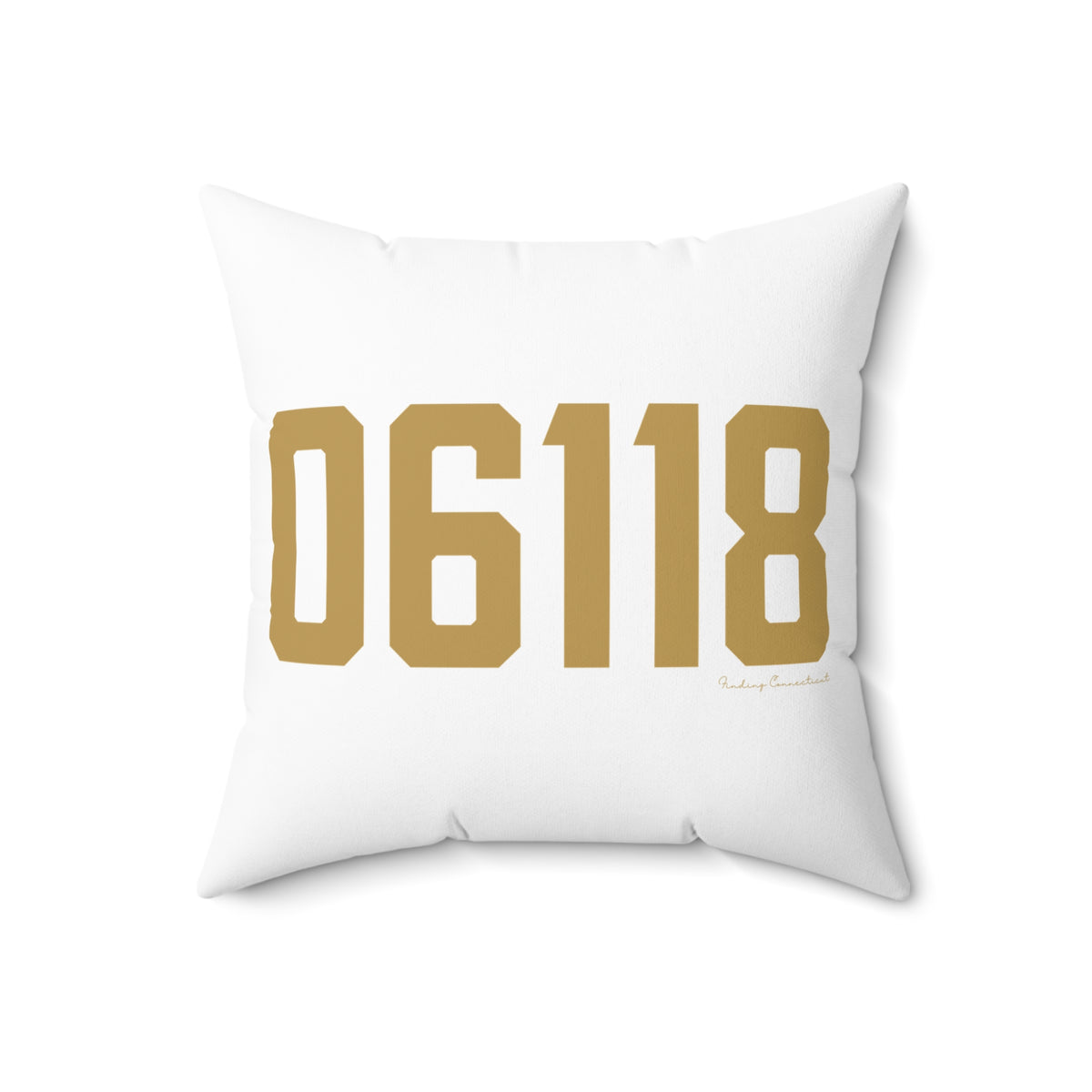 06118 East Hartford Connecticut Zip Code Polyester Square Pillow