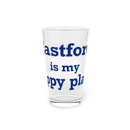 Eastford is My Happy Place Pint Glass, 16oz