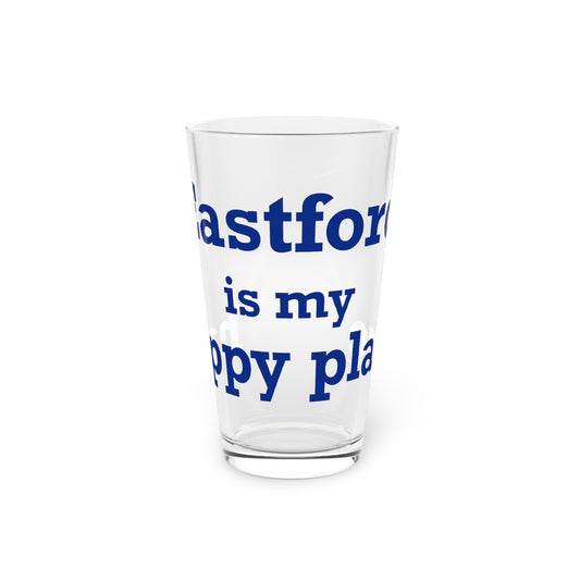 Eastford is My Happy Place Pint Glass, 16oz