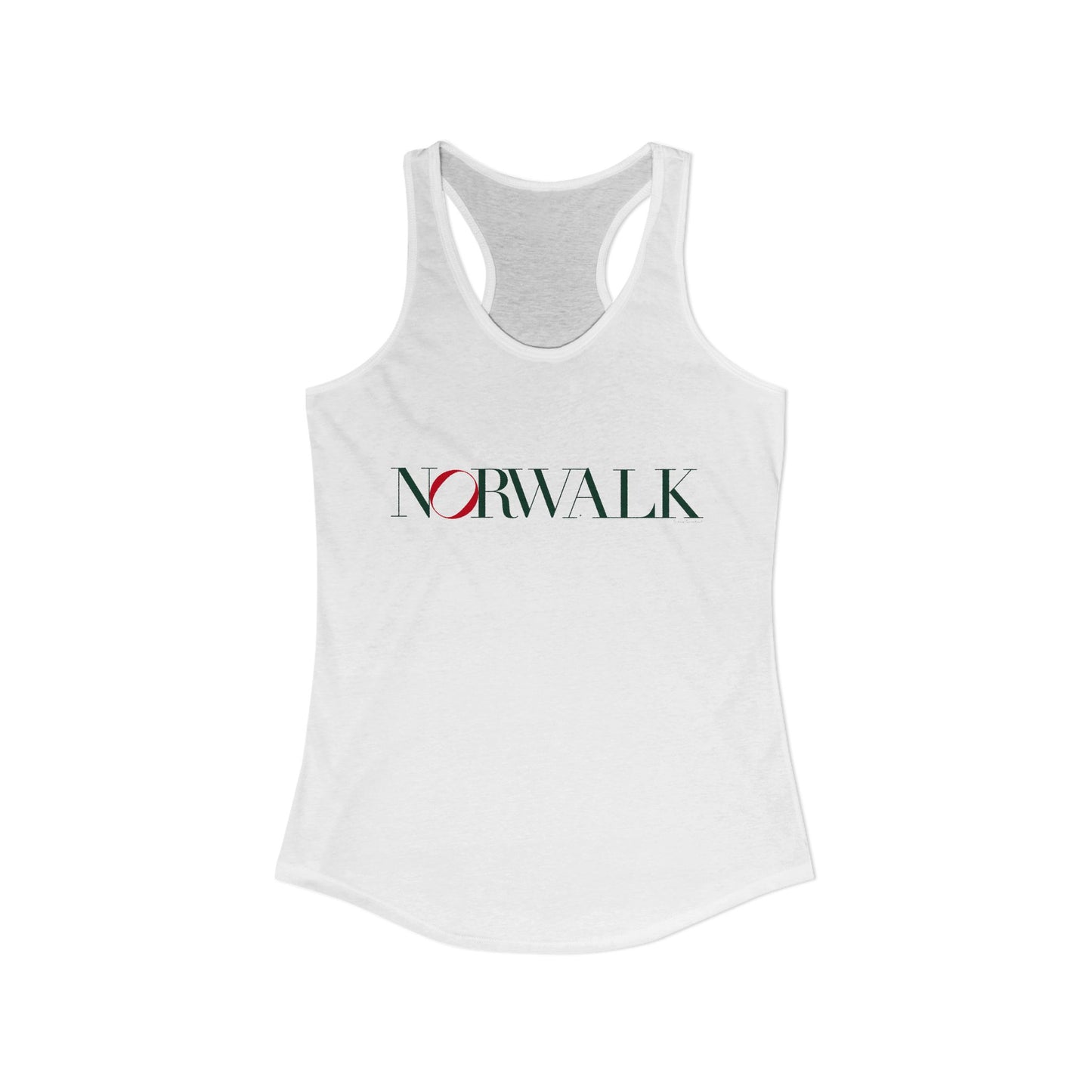 41 Tilt Norwalk Women's Ideal Racerback Tank Top