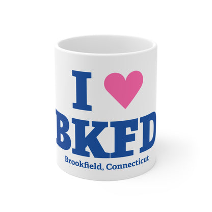I Heart BKFD Mug 11oz