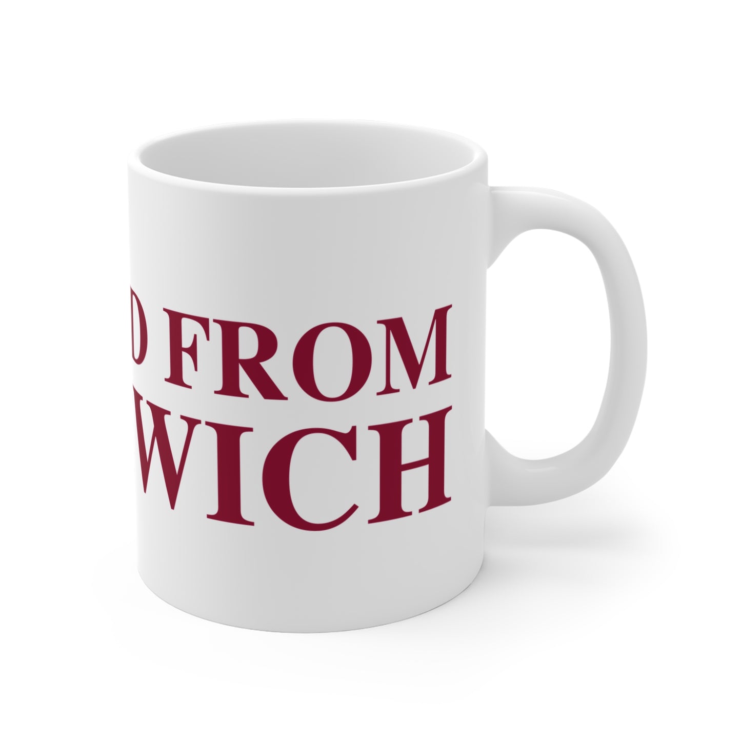 Just a kid from Greenwich Mug 11oz