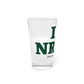 I Heart NRWK Pint Glass, 16oz