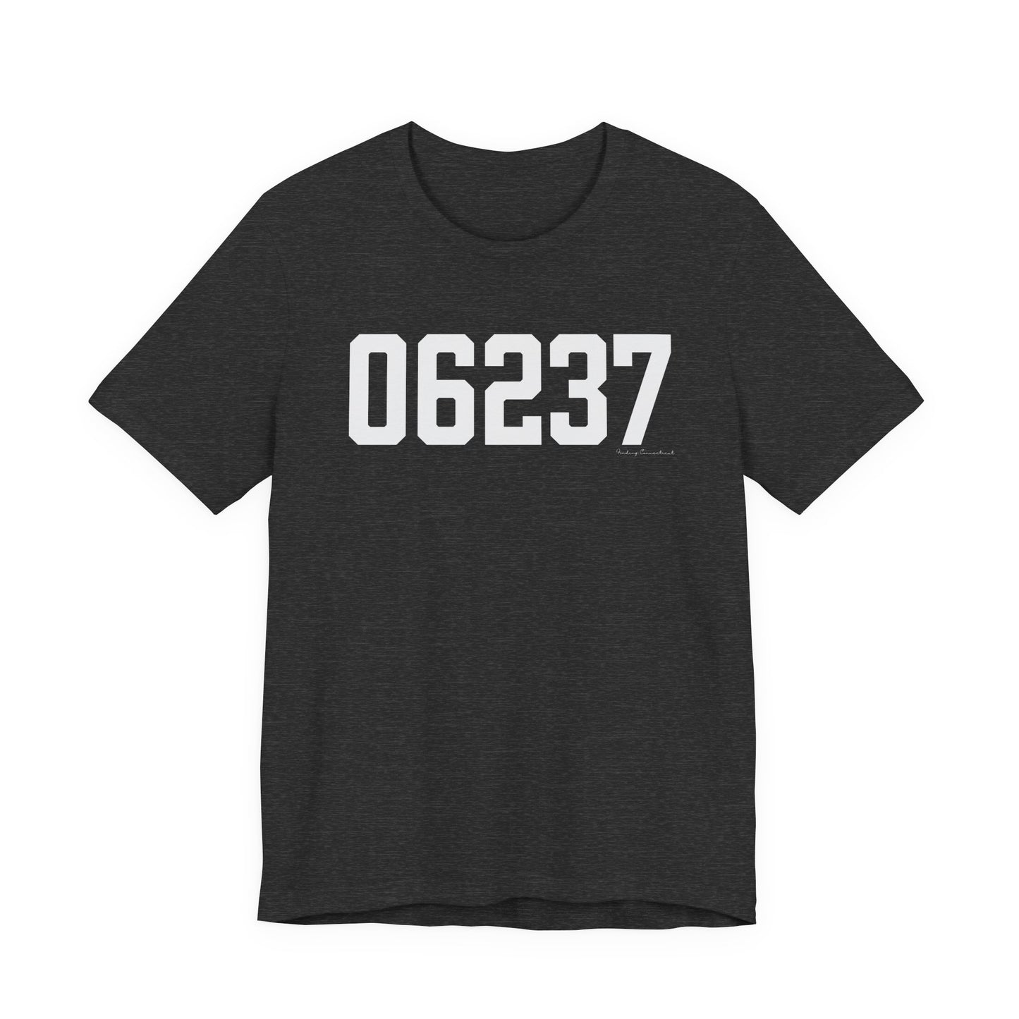 06237 Columbia CT Zip Code Unisex Jersey Short Sleeve T-Shirt