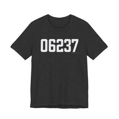 06237 Columbia CT Zip Code Unisex Jersey Short Sleeve T-Shirt
