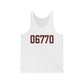 06770 Naugatuck Connecticut Zip Code Unisex Jersey Tank Top