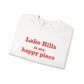 Lake Hills is My Happy Place Unisex Heavy Blend™ Crewneck Sweatshirt