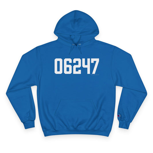 06247 Hampton CT Zip Code Champion Hoodie