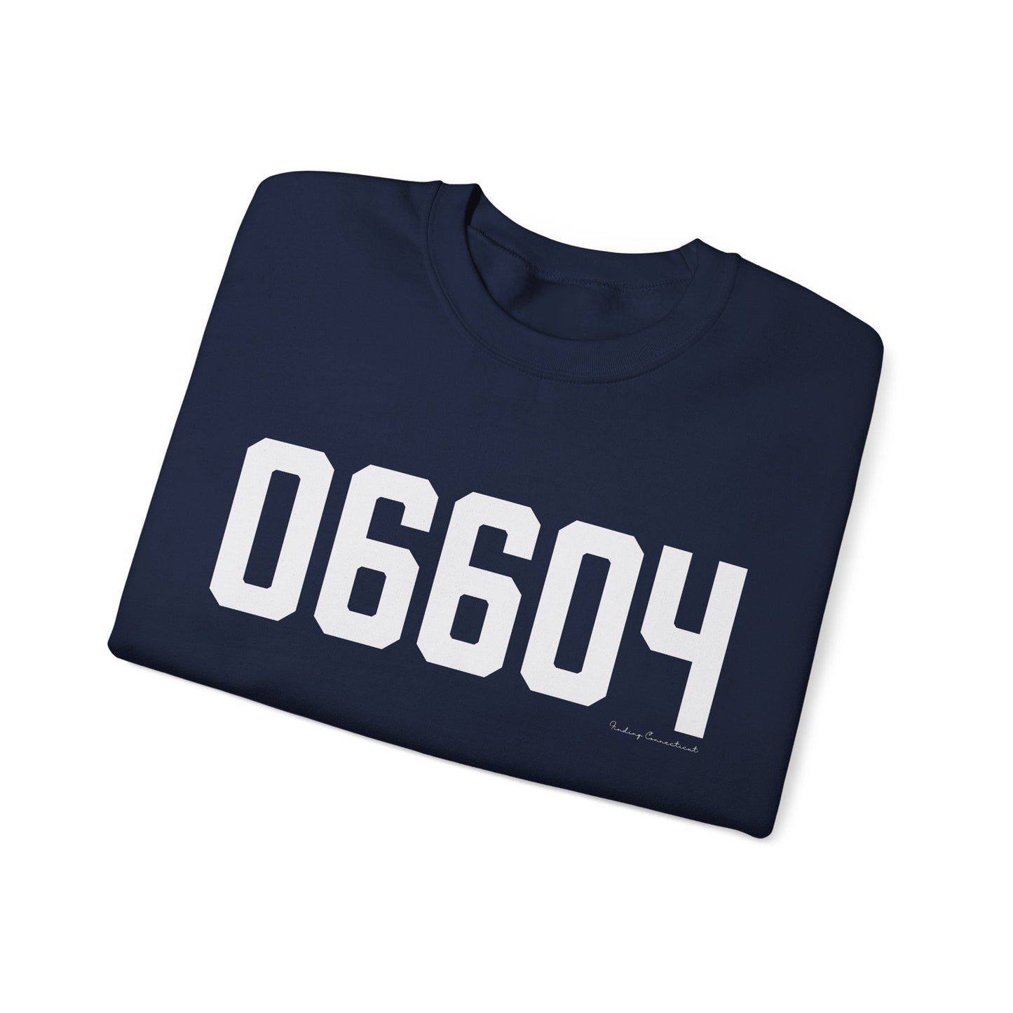06604 Bridgeport CT Zip Code Unisex Heavy Blend™ Crewneck Sweatshirt