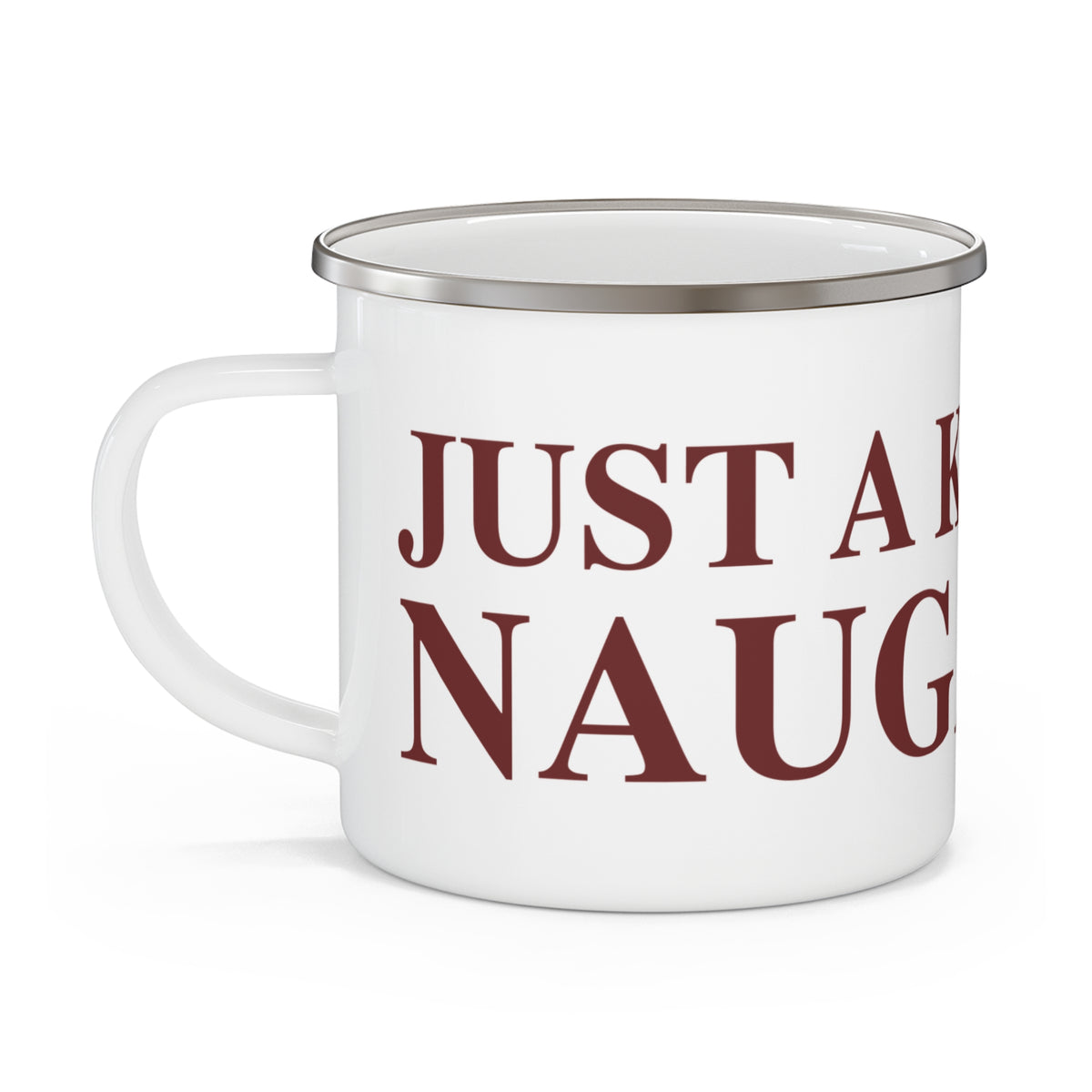 Just a kid from Naugatuck Enamel Camping Mug