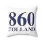 860 Tolland Spun Polyester Square Pillow