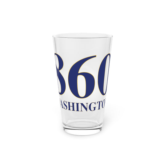860 Washington Pint Glass, 16oz