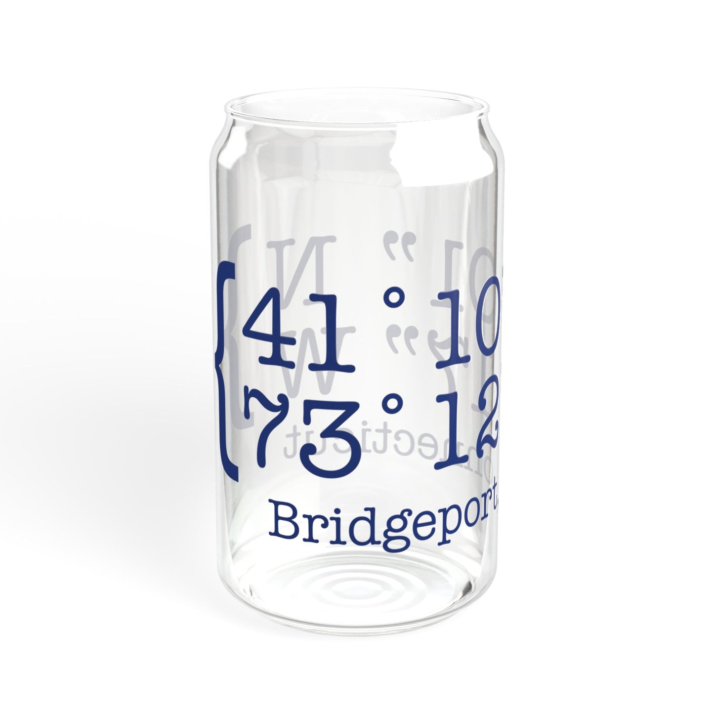 Bridgeport Coordinates Sipper Glass, 16oz