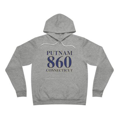 Putnam 860 Connecticut Unisex Sponge Fleece Pullover Hoodie