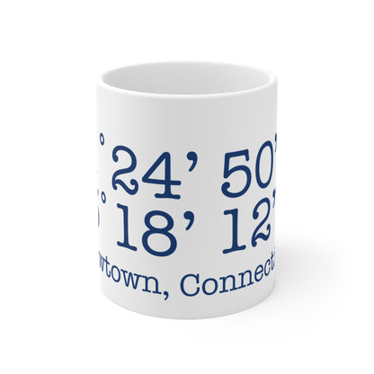 Newtown Coordinates Mug 11oz