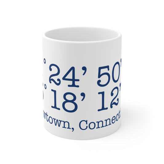 Newtown Coordinates Mug 11oz