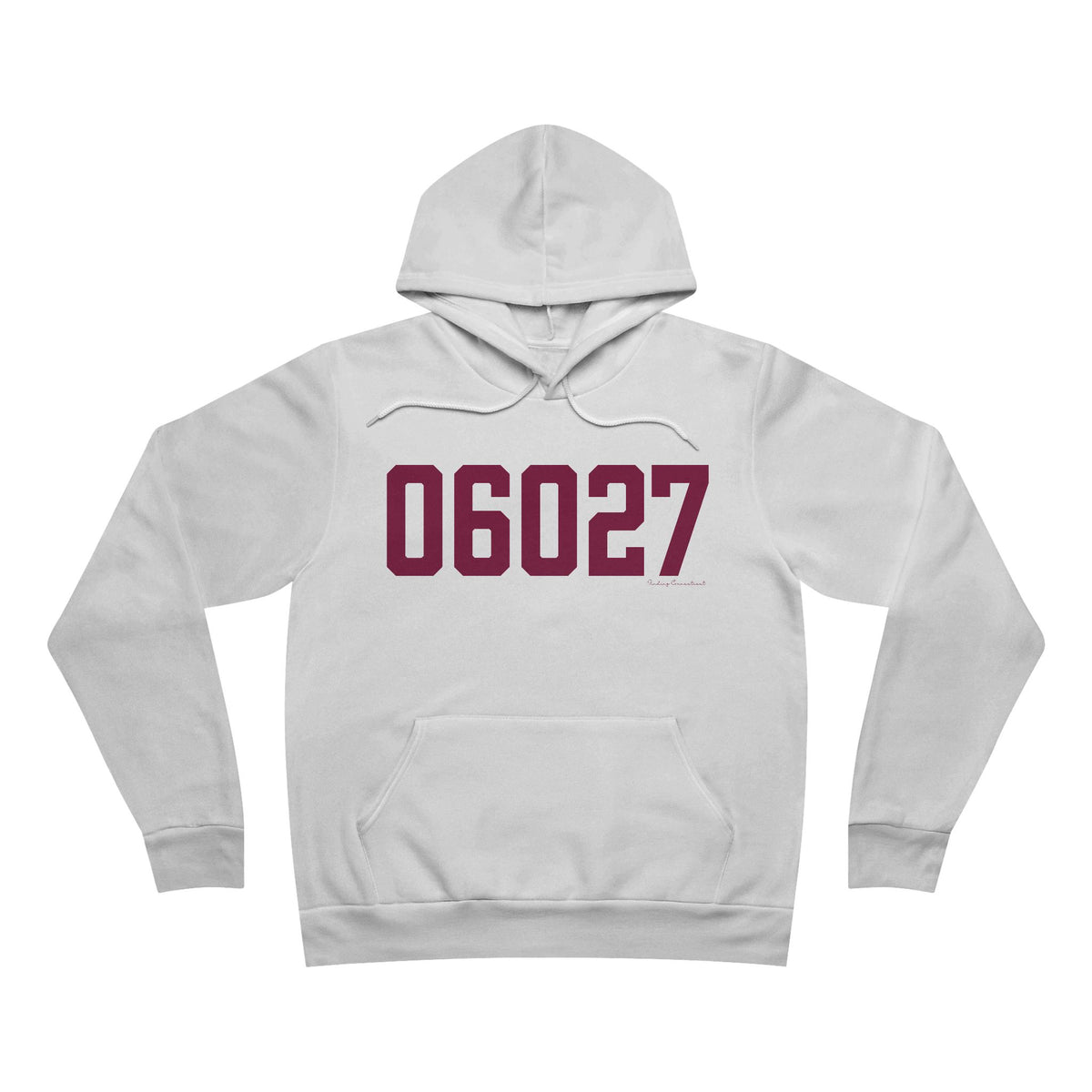 06027 Hartland Connecticut Zip Code Unisex Sponge Fleece Pullover Hoodie