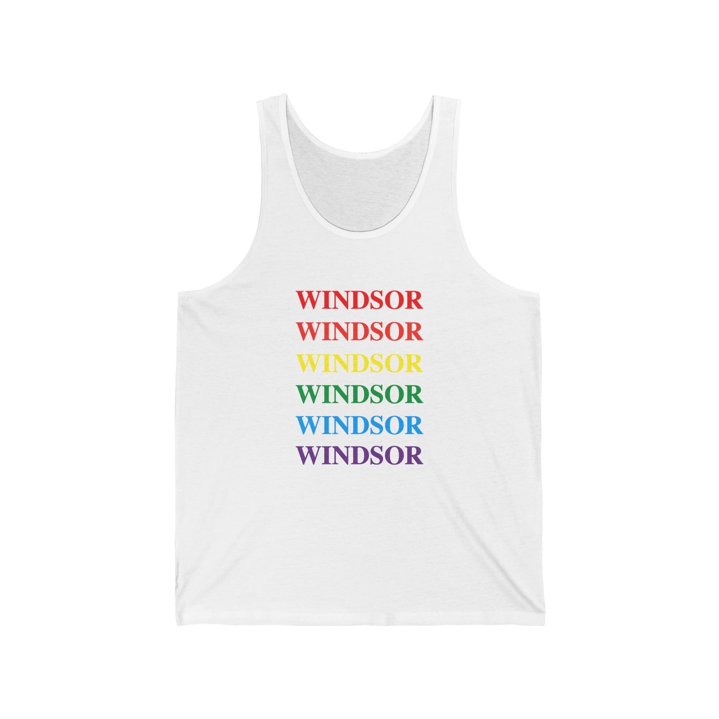 Windsor Pride Unisex Jersey Tank