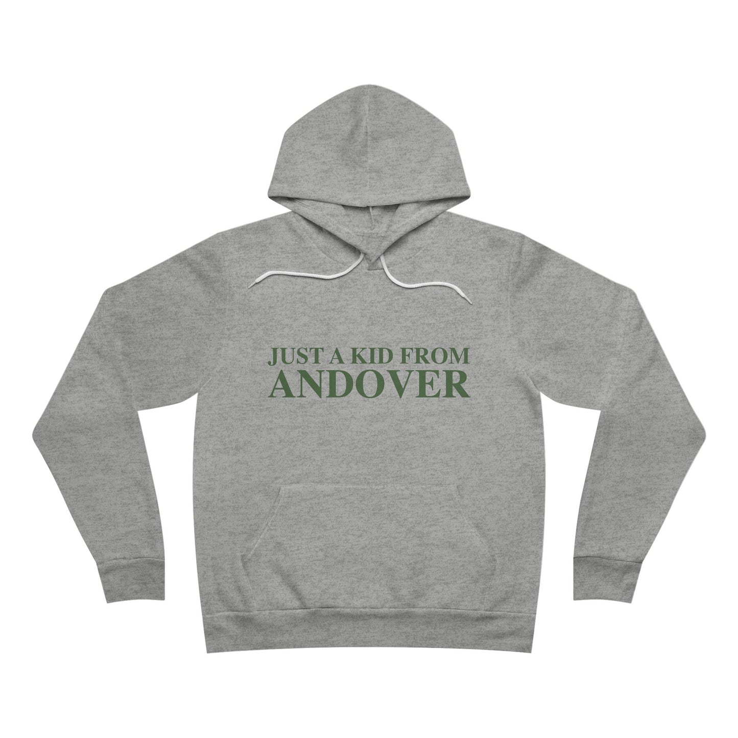 Just a kid from Andover Unisex Sponge Fleece Pullover Hoodie
