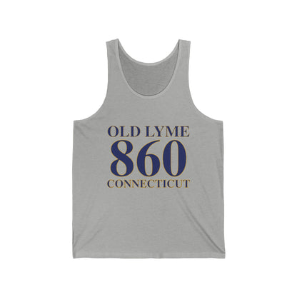 Old Lyme 860 Connecticut Unisex Jersey Tank Top