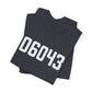 06043 Bolton CT Zip Code Unisex Jersey Short Sleeve T-Shirt