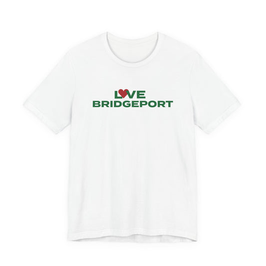 Love Bridgeport Unisex Jersey Short Sleeve T-Shirt