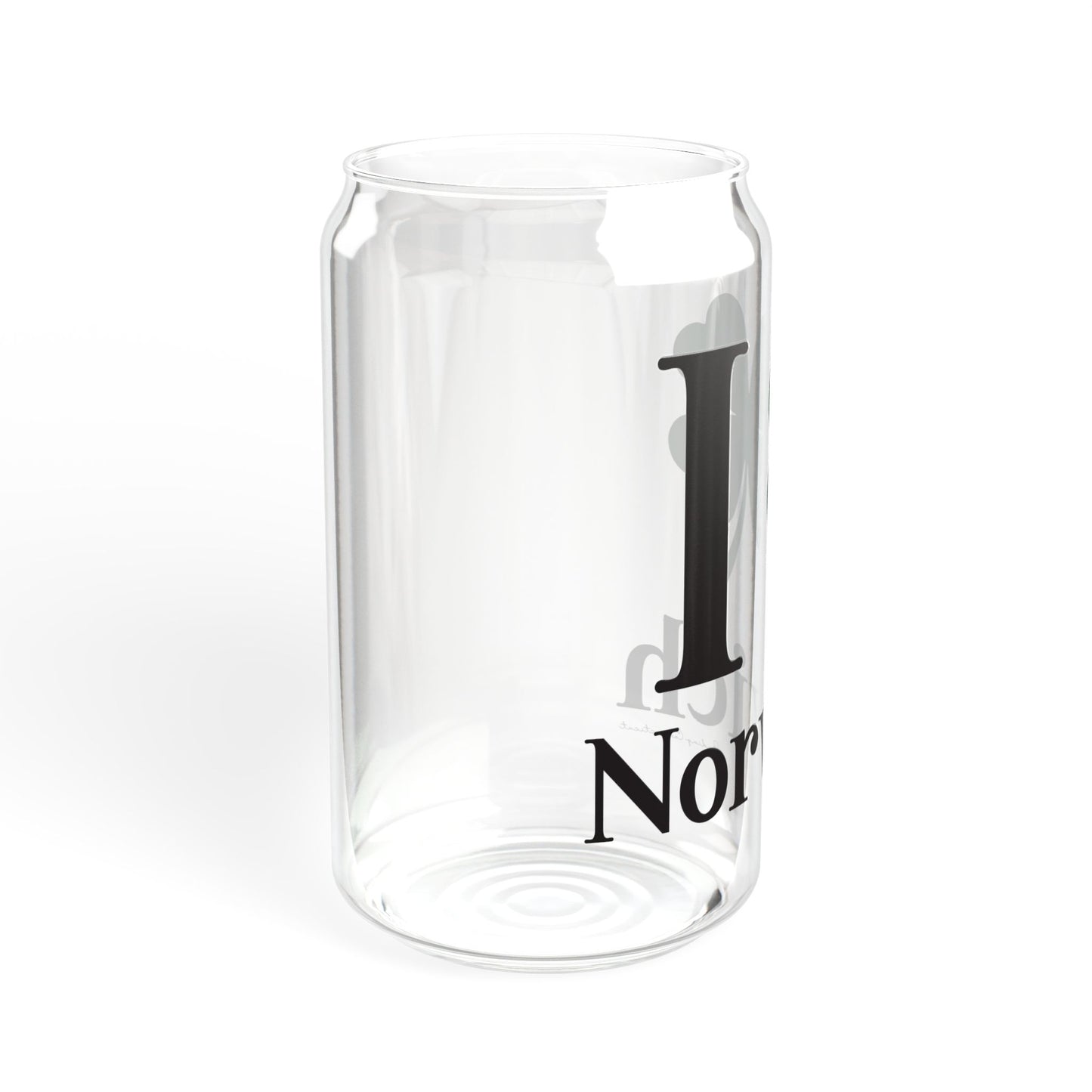 I Clover Norwich Sipper Glass, 16oz