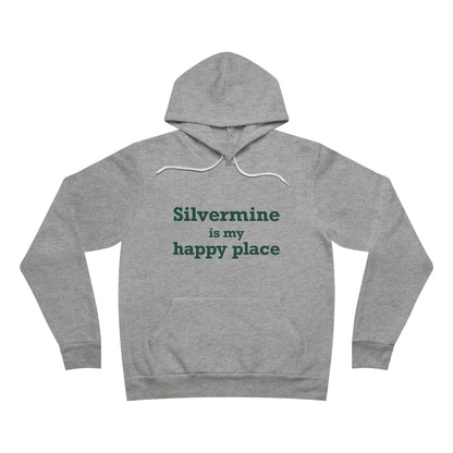 Silvermine is My Happy Place Unisex Sponge Fleece Pullover Hoodie