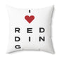 Redding Vision Spun Polyester Square Pillow