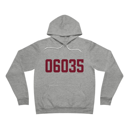 06035 Granby Connecticut Zip Code Unisex Sponge Fleece Pullover Hoodie