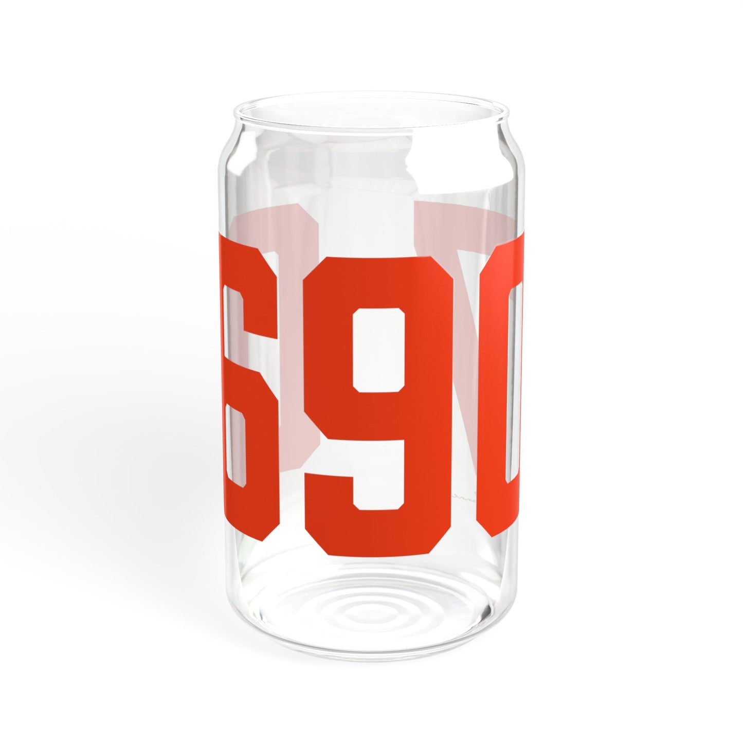 06907 Stamford Connecticut Zip Code Sipper Glass, 16oz