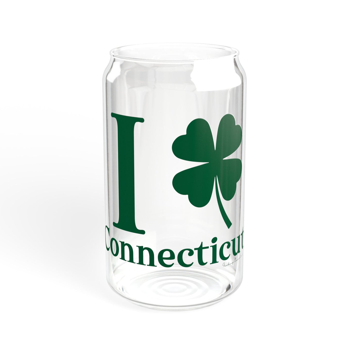 I Clover Connecticut Sipper Glass, 16oz